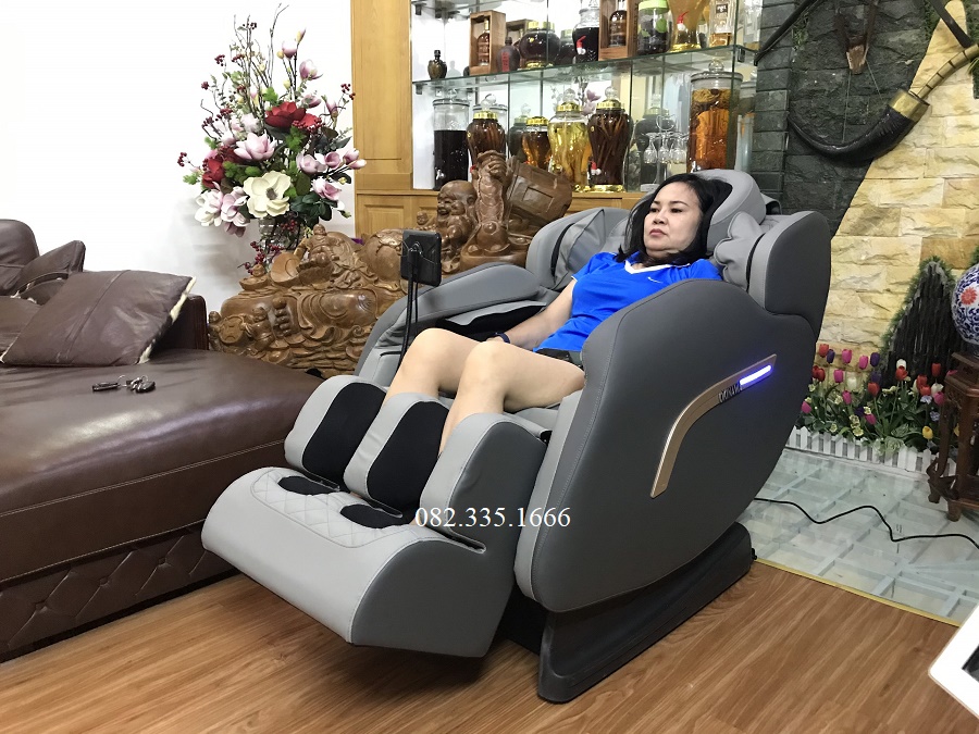 Giá ghế massage toàn thân giá rẻ Bàn giao cho khách Thanh Hóa