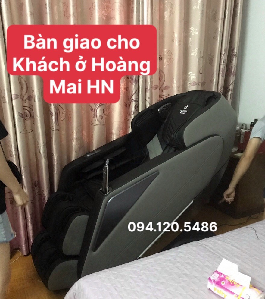 Bàn Giao Ghế Massage Toàn Thân Fujikima B779 Cho Khách Hàng ở Hoàng Mai, Hà Nội